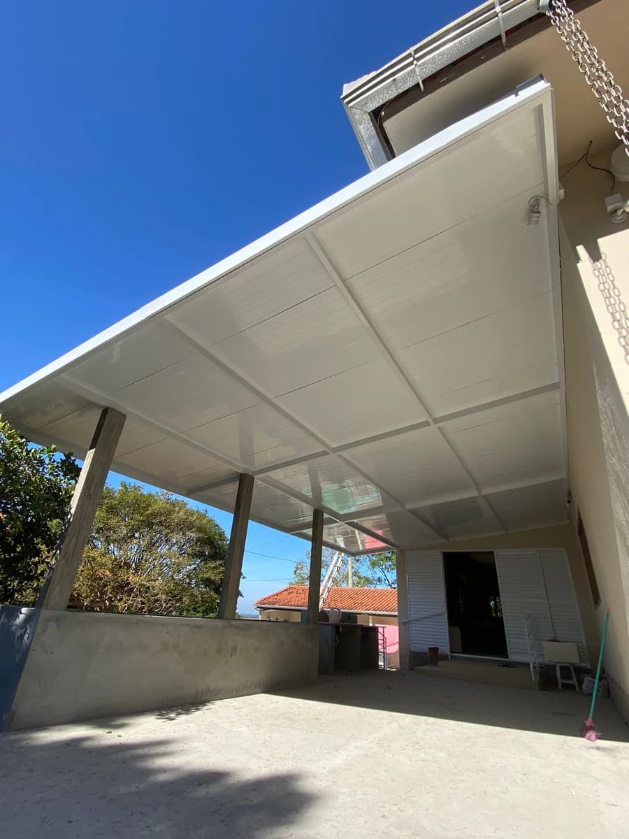 Telha Termoacústica Semi Sanduíche EPS e PIR - Obra 4